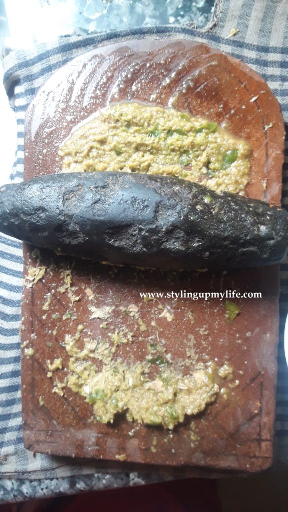 Ginger garlic paste ada roshun bata ingredients