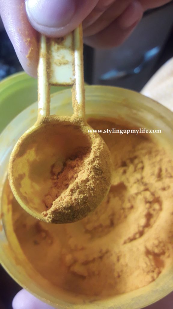 Holud Guro Turmeric powder ingredients Mutton Korma recipe