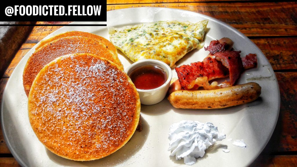 American breakfast Kalsang Ama Cafe