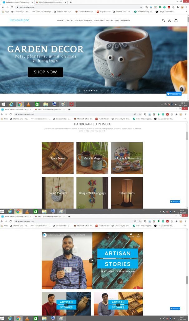 Exclusive lane, Make in India, The best in the business, Exclusive lane goods